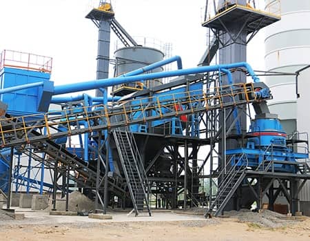 洛陽干混砂漿站50t/h精品制砂生產線
